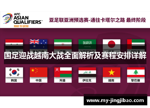 国足迎战越南大战全面解析及赛程安排详解